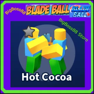 Hot Cocoa Emote - Blade Ball