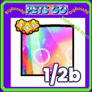 Huge Colorful Rock - Pets go