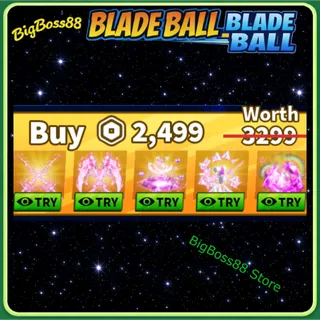 Crystal Ribbon Pack 【2499R】- Blade Ball