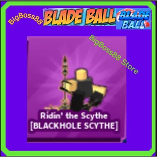 Ridin' the Scythe [BLACKHOLE SCYTHE] Emote - Blade Ball