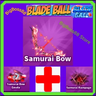 Samurai Bow Full set - Blade Ball