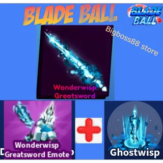 Wonderwisp Greatsword Full set - Blade Ball