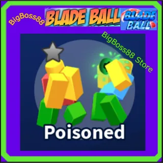 Poisoned Emote - Blade Ball
