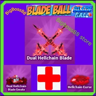 Dual Hellchain Blade Full set - Blade Ball