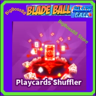 Playcards Shuffler Explosion - Blade Ball