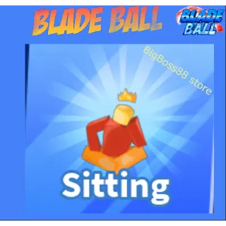 Sitting Emote - Blade Ball