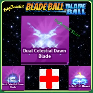 Dual Celestial Dawn Blade Full set - Blade Ball