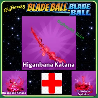 Higanbana Katana Full set - Blade Ball