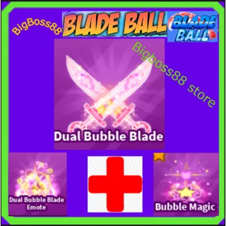 Dual Bubble Blade Full set - Blade Ball