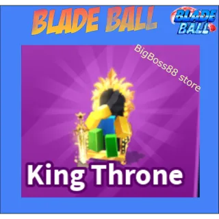 King Throne + Dual Shadow Mirage Full set - Blade Ball