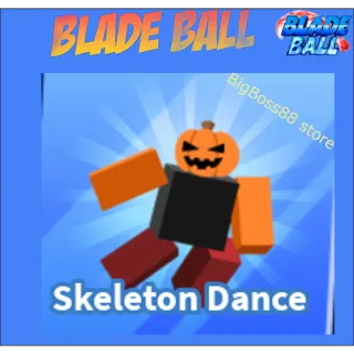 Skeleton Dance Emote - Blade Ball