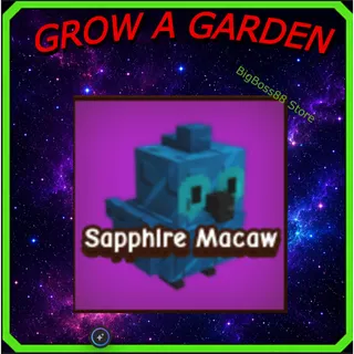 Sapphire Macaw - Grow A Garden