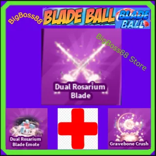 Dual Rosarium Blade Full set - Blade Ball