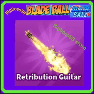 Retribution Guitar - Blade Ball