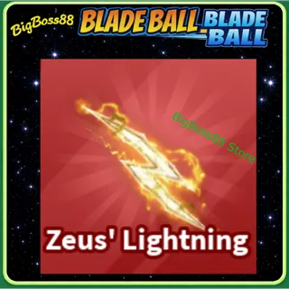 Zeus' lightning - Blade Ball