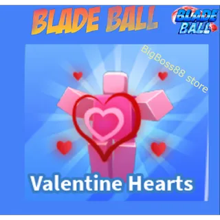 Valentine Hearts Emote - Blade Ball