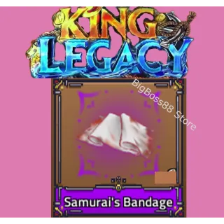 x100 Samurai Bandage - King Legacy