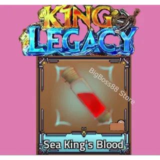 x80 Sea King Blood - King Legacy