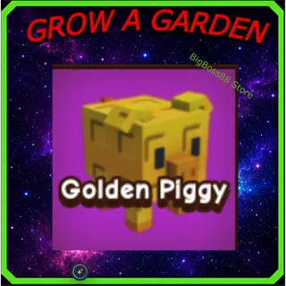 x2 Golden Piggy - Grow A Garden
