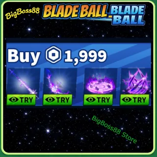 Divine Ruin Pack 【1999R】- Blade Ball