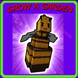 Shocked Queen Bee - Grow A Garden