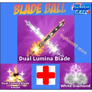 Dual Lumina Blade Full set - Blade Ball