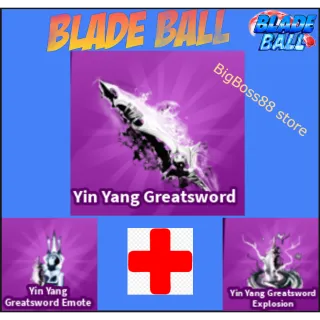 Yin Yang Greatsword Full set - Blade Ball