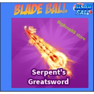 Serpent's Greatsword
