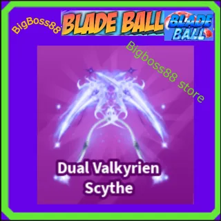 Dual Valkyrien Scythe - Blade Ball