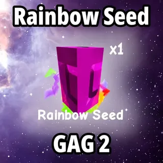 10x Rainbow Seed - Grow A Garden 2
