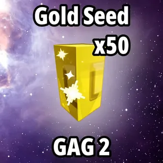 50x Gold Seed - Grow A Garden 2