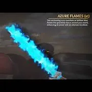 Azure Flame Aura - Attack On Titan Revolution (AOTR)
