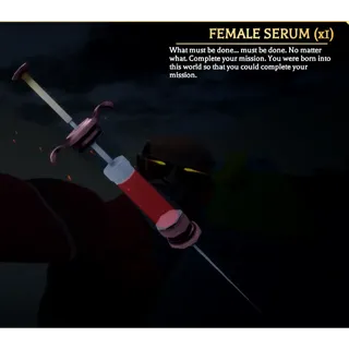 Female Serum | Attack On Titan Revolution