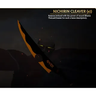 Nichirin Cleaver | Attack On Titan R