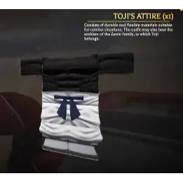 TOJI ATTIRE - AOTR