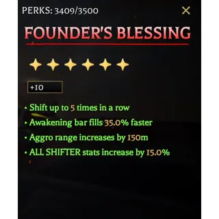 +10 Founder Blessing | Attack On Titan Revolution (AOTR)
