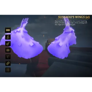 Susanoo Wings + Onikiri ThunderSpear Set | Attack on Titan Revolution (AOTR)