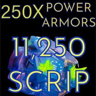 250 Power Armors Scrip
