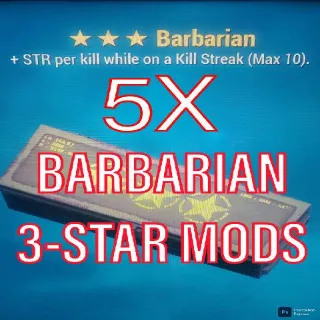 5 Barbarian Mods