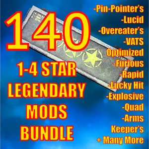 140 1-4 Star Mods Bundle
