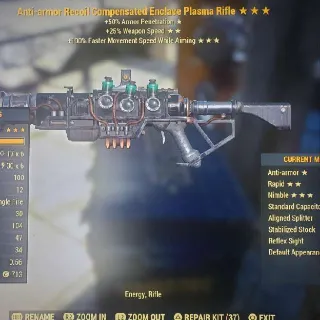 A25100 Enclave Plasma Rifle