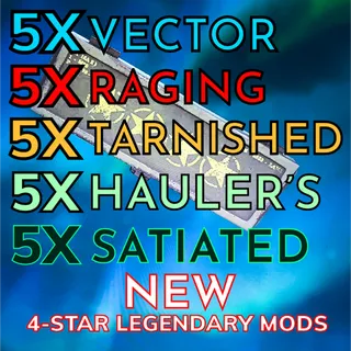 25 New 4-Star Mods Set