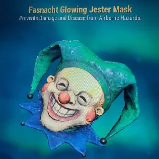 Fasnacht Glowing Jester Mask