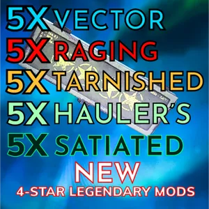25 New 4-Star Mods Set