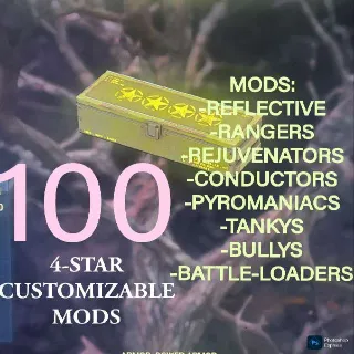 100 4-star Mods