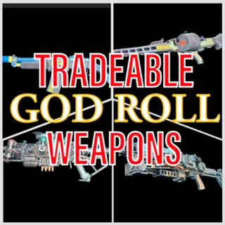God Roll Weapons List