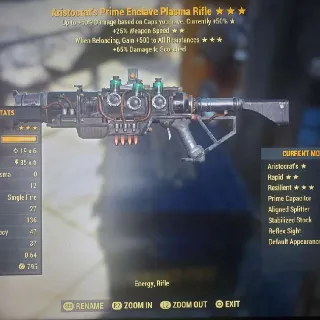 Ar25500 Enclave Plasma Rifle