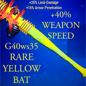G40ws35 Rare Yellow Bat