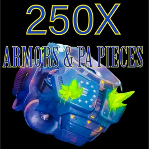 250x Armors & PA sets