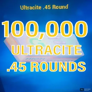 100,000 Ultracite .45 Rounds